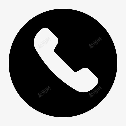 callios11phone图标svg_新图网 https://ixintu.com call ios11 ios11用户界面元素 phone receive ui