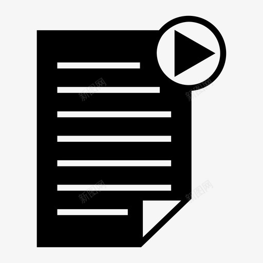 媒体文件文档类型文件格式图标svg_新图网 https://ixintu.com 媒体文件 文件格式 文档类型 电影