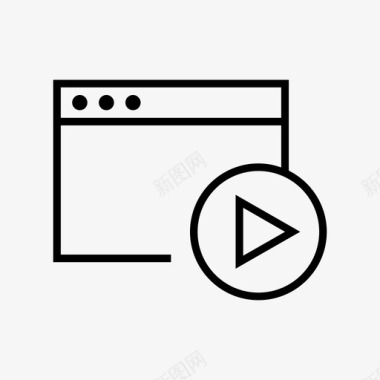 视频广告音乐播放器视频播放器图标图标