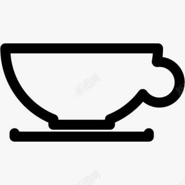 杯子咖啡热水图标图标
