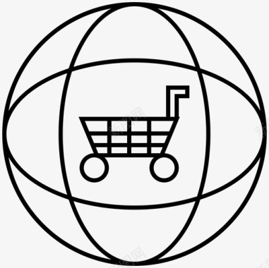 全球市场金融图标图标