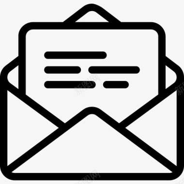 邮件商务信件图标图标