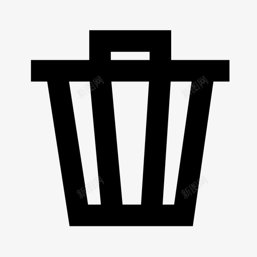 dustbinsvg_新图网 https://ixintu.com dustbin