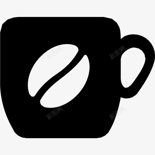 咖啡早茶马克杯图标svg_新图网 https://ixintu.com 咖啡 早茶 马克杯