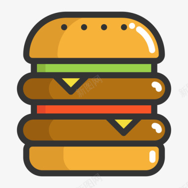 汉堡包-Burger图标