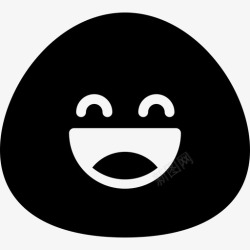 咪咪笑小金猪笑表情情绪图标高清图片