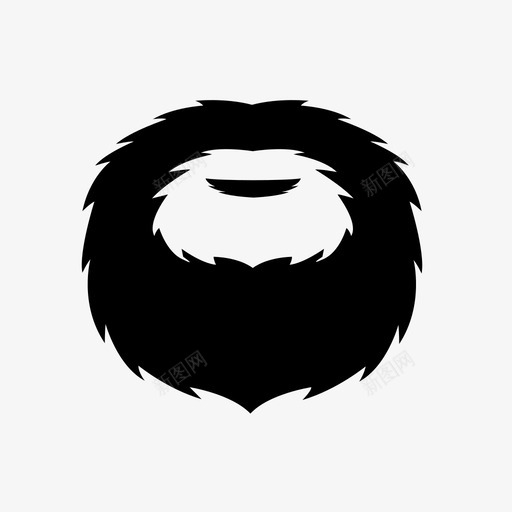 有胡子的胡子脸上的头发男子气概图标svg_新图网 https://ixintu.com 搬运工 有胡子的胡子 男人 男子气概 脸上的头发