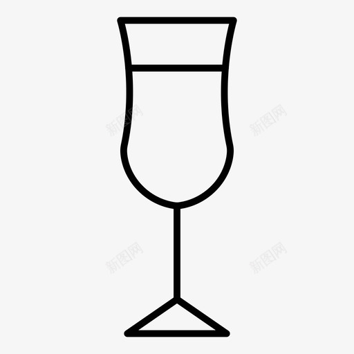 啤酒庆祝饮料图标svg_新图网 https://ixintu.com 啤酒 庆祝 果汁 派对庆祝细线图标 玻璃杯 饮料