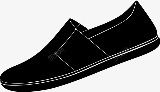 男式拖鞋配件鞋类图标svg_新图网 https://ixintu.com 男式拖鞋 配件 鞋类