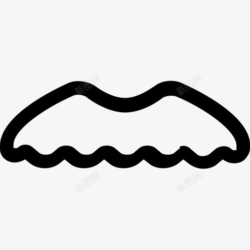胡子时髦男人图标svg_新图网 https://ixintu.com 摄影和绘画 时髦 男人 胡子 风格