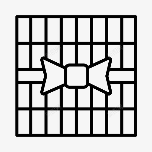 礼物圣诞节节日图标svg_新图网 https://ixintu.com 圣诞老人 圣诞节 礼物 节日