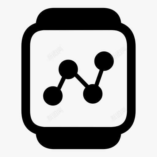 智能手表连接智能手表功能图标svg_新图网 https://ixintu.com 智能手表 智能手表功能 连接