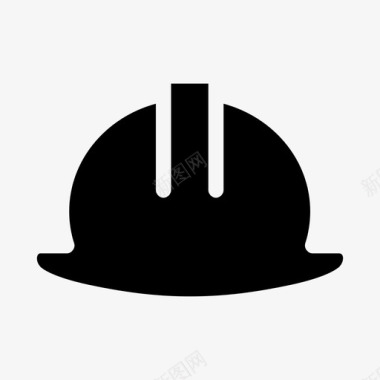 施工安全帽安全帽防护用品图标图标