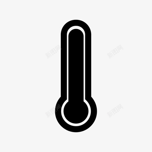 温度实验测试图标svg_新图网 https://ixintu.com 天气预报 实验 测试 温度 温度计