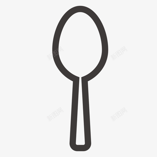 spoonsvg_新图网 https://ixintu.com spoon