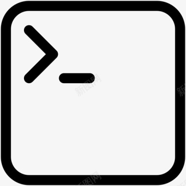 控制台命令linux图标图标