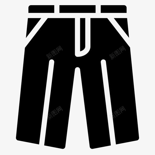智能短裤服装男式图标svg_新图网 https://ixintu.com 智能短裤 服装 男式 男式服装纯色