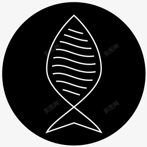 九纹鱼logo_30svg_新图网 https://ixintu.com 九纹鱼logo_30
