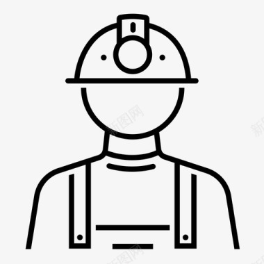 工人建造师雇员图标图标