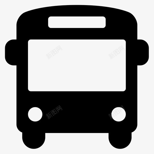 公交车svg_新图网 https://ixintu.com 公交车