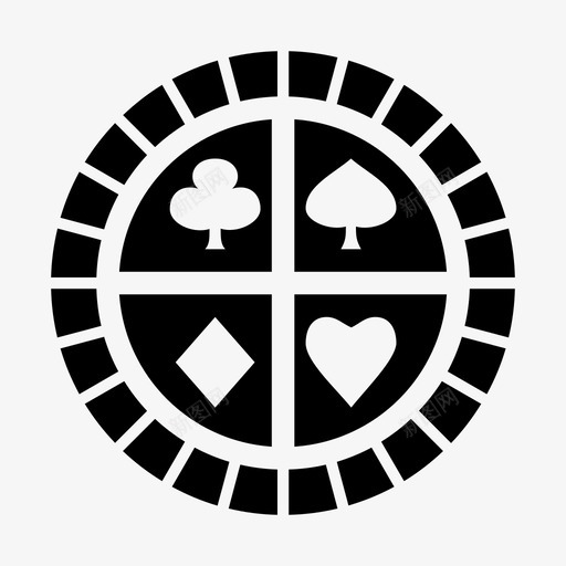 硬币赌场筹码图标svg_新图网 https://ixintu.com 扑克 扑克筹码 游戏 硬币 筹码 赌场