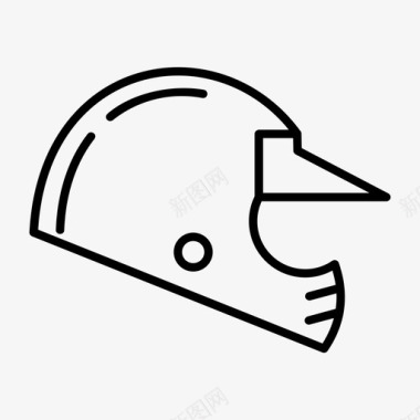 土头盔自行车头盔头饰图标图标