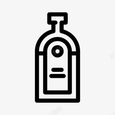 酒瓶食品饮料图标图标