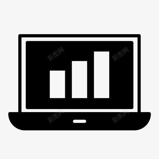 笔记本统计图表统计笔记本电脑统计图标svg_新图网 https://ixintu.com 图表统计 笔记本电脑统计 笔记本统计