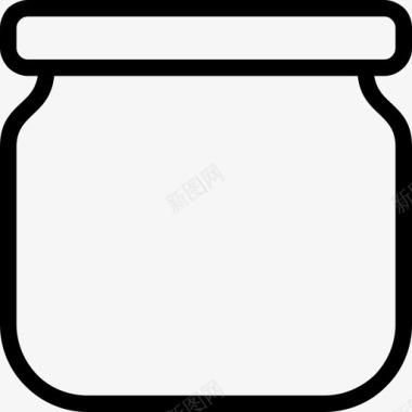 瓶子奶油罐药瓶图标图标