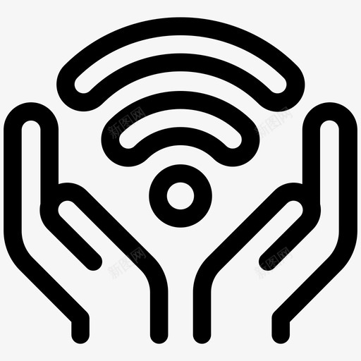 wifi通信线路第3卷图标svg_新图网 https://ixintu.com wifi 通信线路第3卷