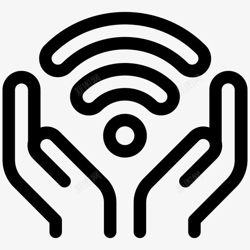 wifi通信线路第3卷图标svg_新图网 https://ixintu.com wifi 通信线路第3卷