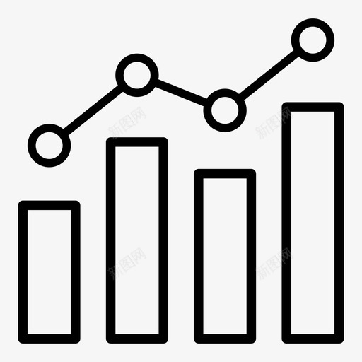 图表分析增长图标svg_新图网 https://ixintu.com 分析 图表 增长 概述搜索引擎优化 流量