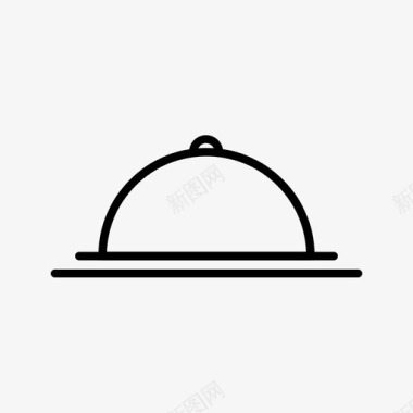 盘子餐具食物图标图标