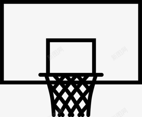 篮板球篮球图标图标
