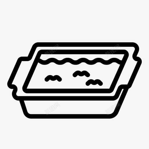 馅料砂锅菜烹饪图标svg_新图网 https://ixintu.com 感恩节 感恩节图标 烹饪 砂锅菜 馅料