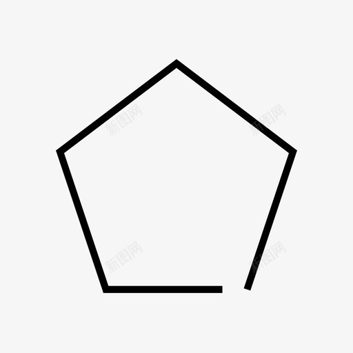 绘制多边形几何体六边形图标svg_新图网 https://ixintu.com 六边形 几何体 动作 形状 绘制多边形