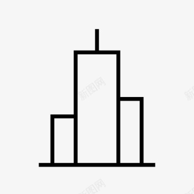 建筑公司修道院图标图标