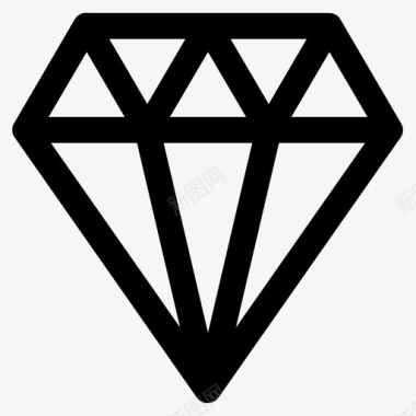 钻石ui基本雕文图标图标