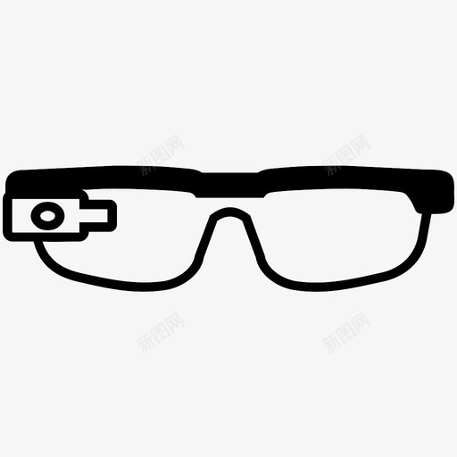 谷歌眼镜眼镜科技图标svg_新图网 https://ixintu.com 眼镜 科技 谷歌眼镜