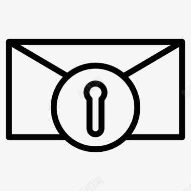 私人信封信件图标图标