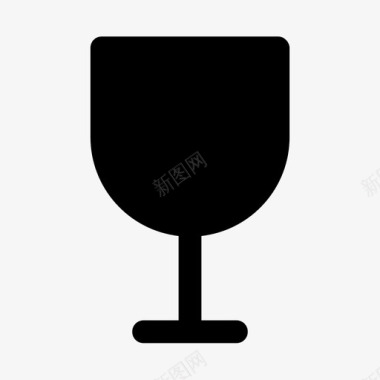 葡萄酒淡味图标图标