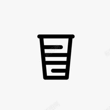 塑料杯食品饮料图标图标