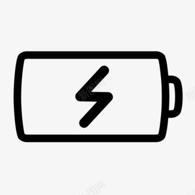 电池充电蓄电池电池电量图标图标