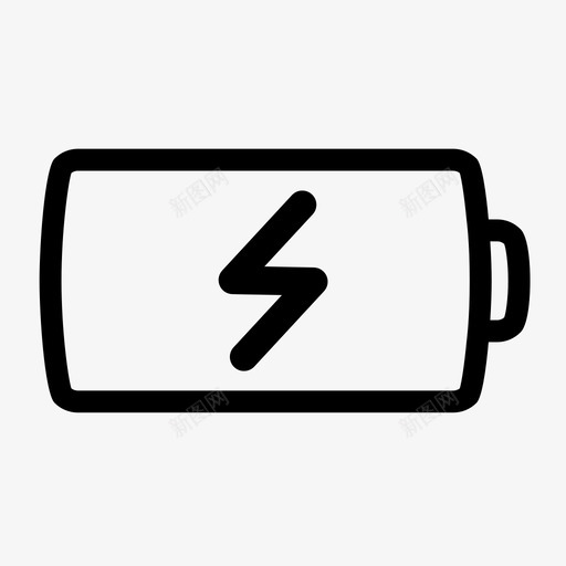 电池充电蓄电池电池电量图标svg_新图网 https://ixintu.com 功率 电池充电 电池电量 蓄电池