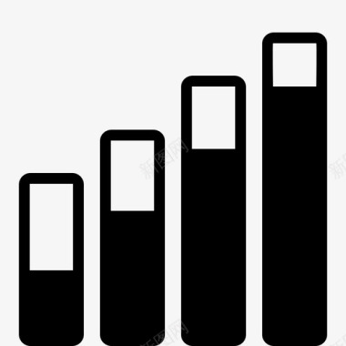 增长图表绩效图标图标