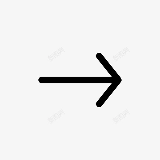 箭头右ui图标svg_新图网 https://ixintu.com ui 右 箭头