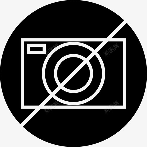 照相机没有照片摄影图标svg_新图网 https://ixintu.com 摄影 没有照片 照相机 照相机照片