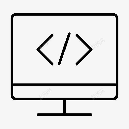 编码编程软件开发图标svg_新图网 https://ixintu.com 编码 编程 软件开发