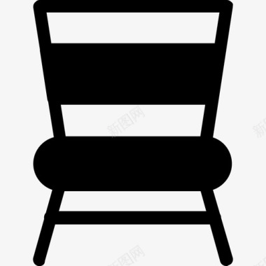 椅子家具雕文图标图标