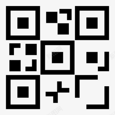 二维码条码代码生成器图标图标
